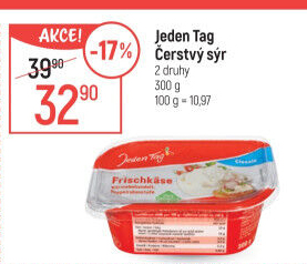 Sýr čerstvý Jeden Tag