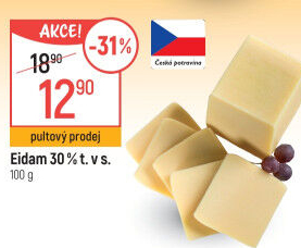 Sýr Eidam 30%