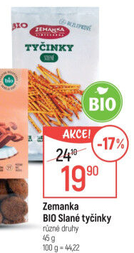 Tyčinky Bio Zemanka