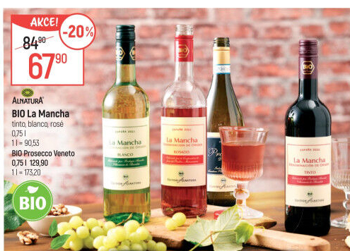 Vino La Mancha Tinto bio Alnatura