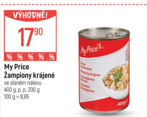 Žampiony My Price