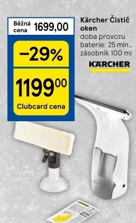 Aku čistič oken Kärcher