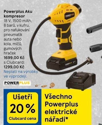 Aku Kompresor Powerplus