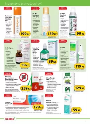 akční leták Dr. Max 1.6.2024-30.6.2024