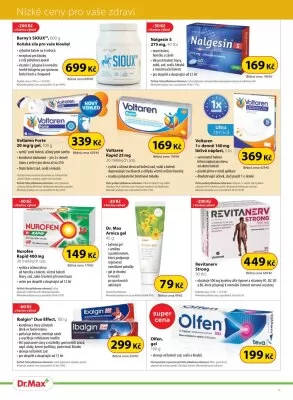akční leták Dr. Max 1.6.2024-30.6.2024