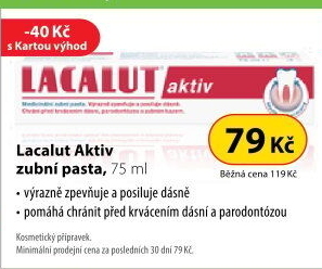 Pasta na zuby Aktiv Lacalut