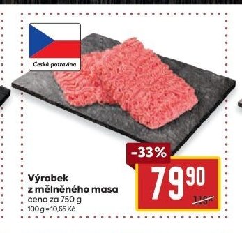 Výrobek z mělněného masa