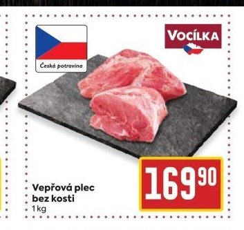 Vepřová plec bez kosti
