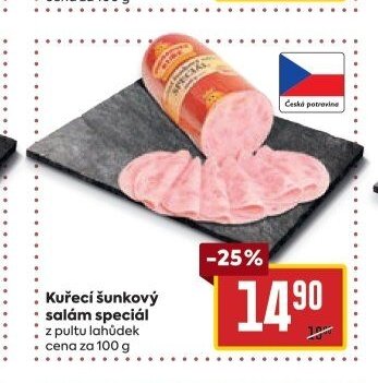 Kuřecí šunkový salám speciál
