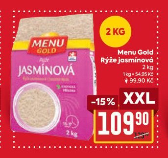 Menu Gold Rýže jasmínová