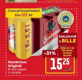 Gambrinus Originál
