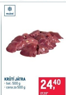 Játra krůtí mražená