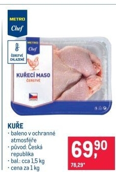 Kuře Metro Chef