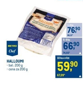 Sýr Halloumi Metro Chef