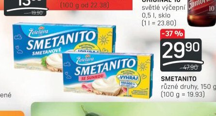 SMETANITO různé druhy 150 g