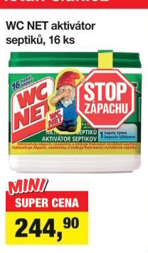 Aktivátor septiků biologický WC Net