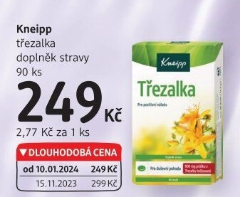 Doplněk stravy Třezalka Kneipp