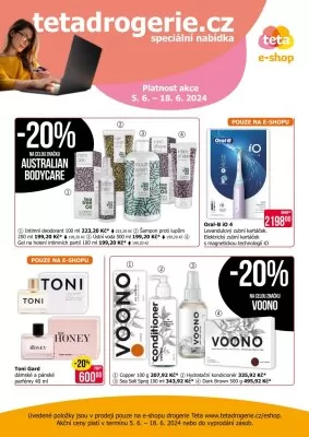 akční leták Teta drogerie 6.6.2024-18.6.2024