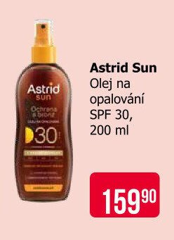 Astrid Sun Olej na opalování SPF 30, 200 ml