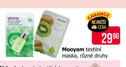 Mooyam textilní maska, různé druhy