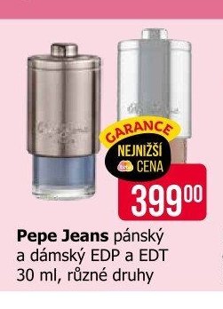 Pepe Jeans pánský a dámský EDP 30 ml, různé druhy