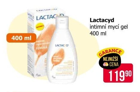 Lactacyd intimní mycí gel 400 ml