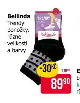 Bellinda Trendy ponožky, různé velikosti a barvy