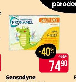 Sensodyne Pronamel Junior zubní pasta 2x 50 ml