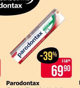 Parodontax Classic, Fluoride, Herbal, Whitening zubní pasta 75 ml