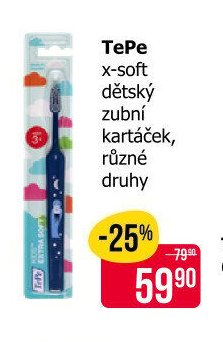 TePe x-soft dětský kartáček