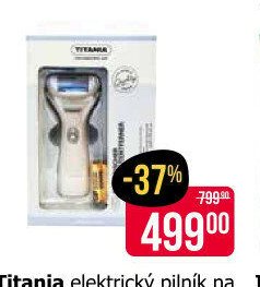 Titania elektrický pilník na chodidla