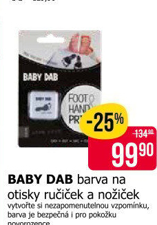 Barva na otisky Baby Dab
