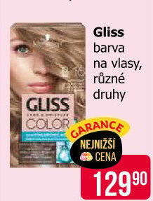 Barva na vlasy Gliss Color Schwarzkopf