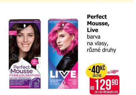 Barva na vlasy Live Schwarzkopf