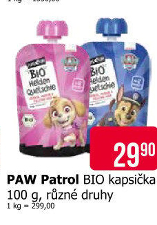 Kapsička ovocná bio Pure &amp