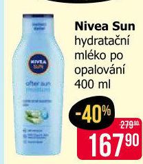 Mléko hydratační po opalování Sun Nivea