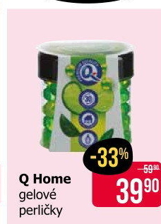 Osvěžovač vzduchu gel Q Home
