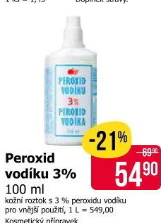 Peroxid vodíku Valentis