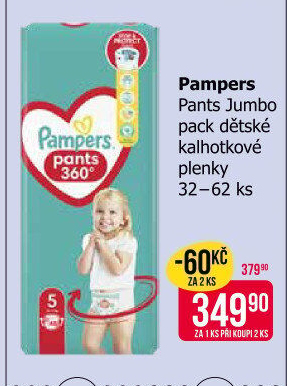 Pleny dětské Pampers Pants