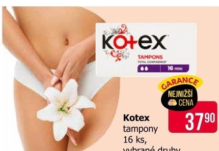 Tampony Kotex