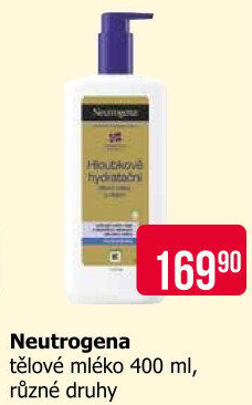 Tělové mléko Neutrogena