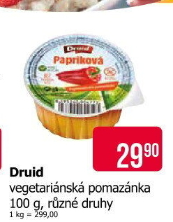 Vegetariánská pomazánka Druid