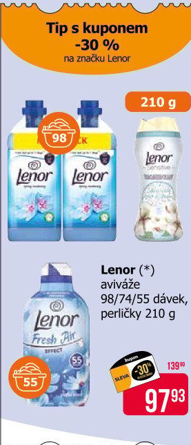 Vonné perličky do pračky Lenor UNstoppables