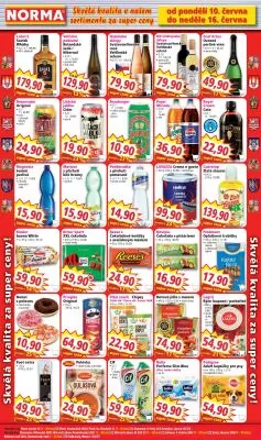 akční leták Norma 10.6.2024-16.6.2024