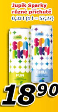 Drink Sparky fun Jupík