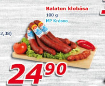 Klobása Balaton Krásno