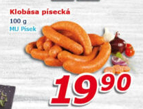 Písecká klobása Maso uzeniny Písek