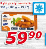 Rybí prsty nemleté mražené Family Fish