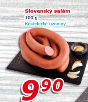 Salám slovenský točený Kostelecké uzeniny
