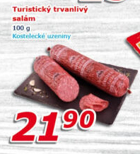 Salám turistický Kostelecké uzeniny